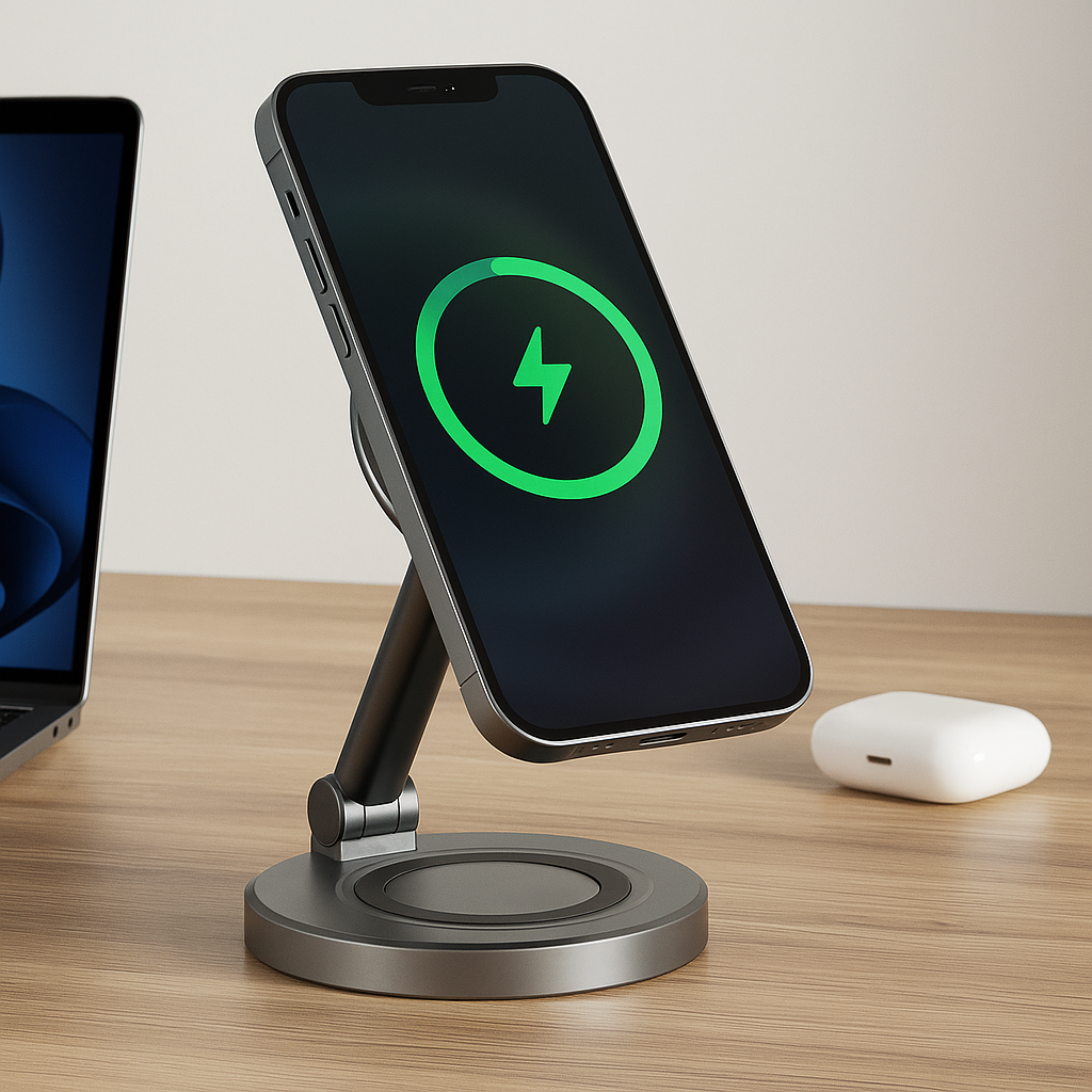 2-in-1 Magnetic Charging Stand