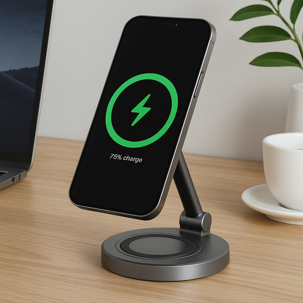 2-in-1 Magnetic Charging Stand