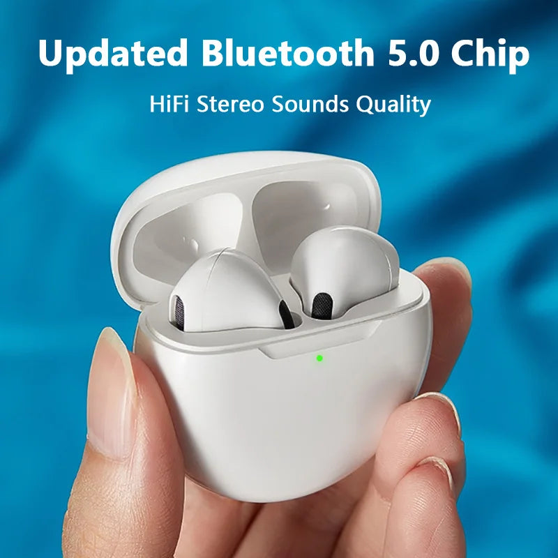 Bluetooth 5.0 Noise-Cancelling Earbuds | Waterproof Wireless In-Ear Headphones with 8D Sound