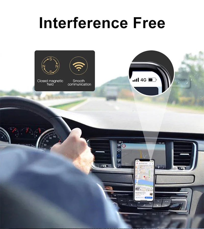 360° Magnetic Car Phone Holder – Air Vent Mount with 360° Rotation for Smartphones