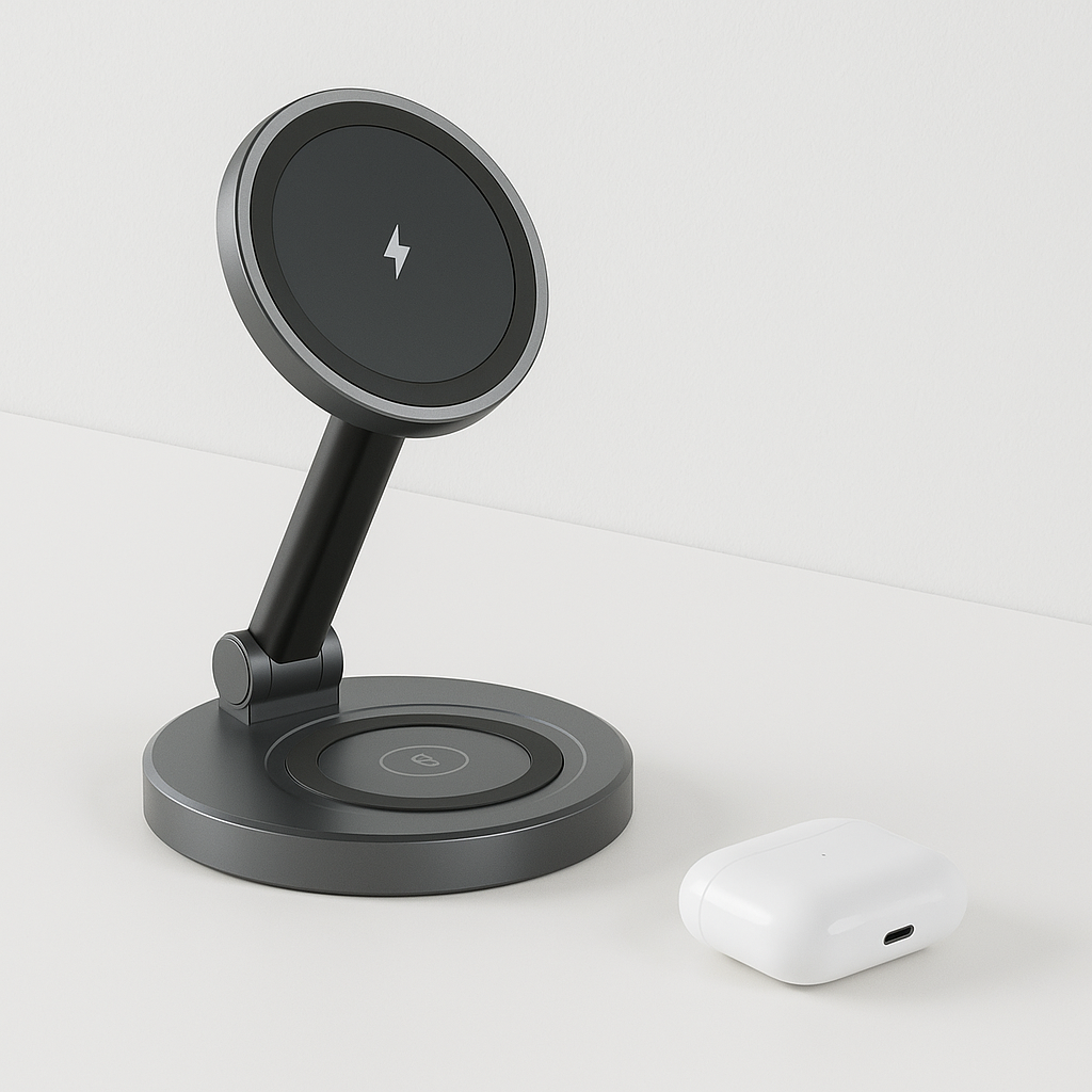 2-in-1 Magnetic Charging Stand
